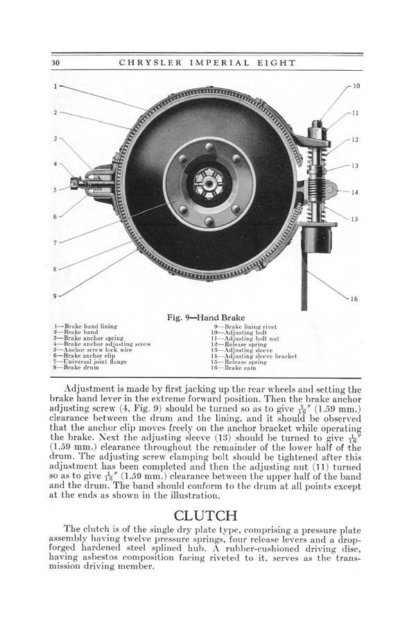 1930 Chrysler Imperial 8 Owners Manual Page 45